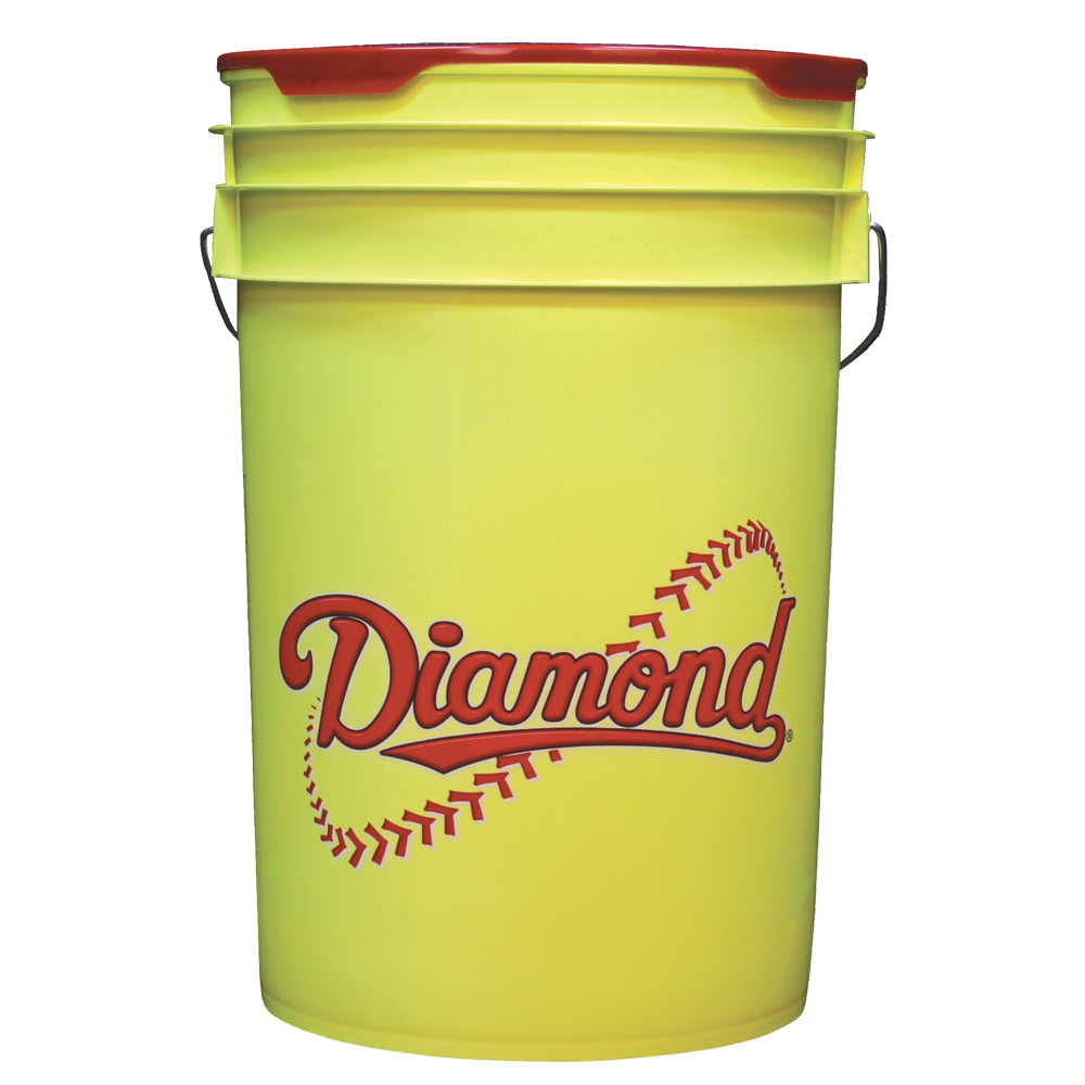 Yellow 6 Gallon Bucket - Diamond Dugout